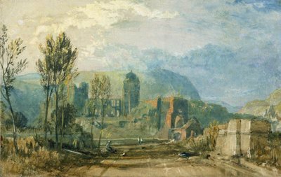 Tours, Sunset: Looking Backwards, c.1826-30 by Joseph Mallord William Turner